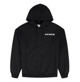 Avirex Mens Hoody Black
