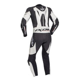 Ixon-Jackal-One-Piece-Leather-Race-Suit-Black-White-Back