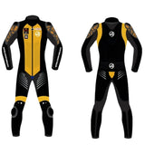 LeatherJacketGear-Black-Golden-Race-Suit