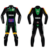 LeatherJacketGear-Black-Grey-Green-Race-Suit