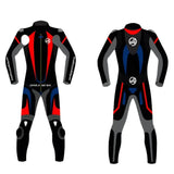 LeatherJacketGear-Black-Grey-Red-Blue-Race-Suit