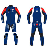 LeatherJacketGear-Blue-Red-White-Race-Suit