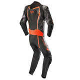 LeatherJacketGear-GP-Plus-V2-Camo-1-Piece-Leather-Suit-Black-Red-Back