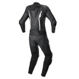 LeatherJacketGear-Stella-Missile-V2-1-Piece-Leather-Suit-Black-White-Back