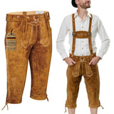 Lederhosen-Men-Kneebound-Light-Brown-Model-Left