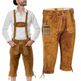 Lederhosen-Men-Kneebound-Light-Brown-Model-Right