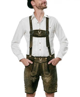 Lederhosen-Men-Short-Antique-Waxed-Brown