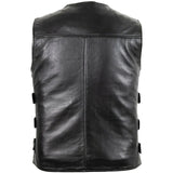 Mens-Black-Lightweight-Hunting-Vest-Back
