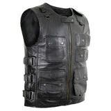 Mens-Black-Lightweight-Hunting-Vest