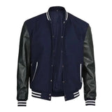 Mens-Navy-Blue-Varsity-Jacket