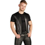 Zip-Front-Vest-With-Black-Piping