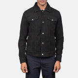 black-suede-trucker-jacket-front-closed
