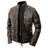 mens-cafe-racer-distressed-brown-leather-jacket-front