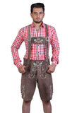 Bavarian Short Lederhosen Sandy Gray-1