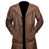 Ben Afflick Dawn Of Justice Batman Vs Superman Brown Trench Coat