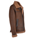 Men's B3 Shearling Leather Flight Jacket-3