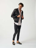 Mens Londoner Cardi Leather Jacket-17