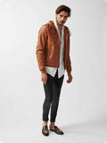 Mens ST Mortiz Hoodie Leather Jacket-13
