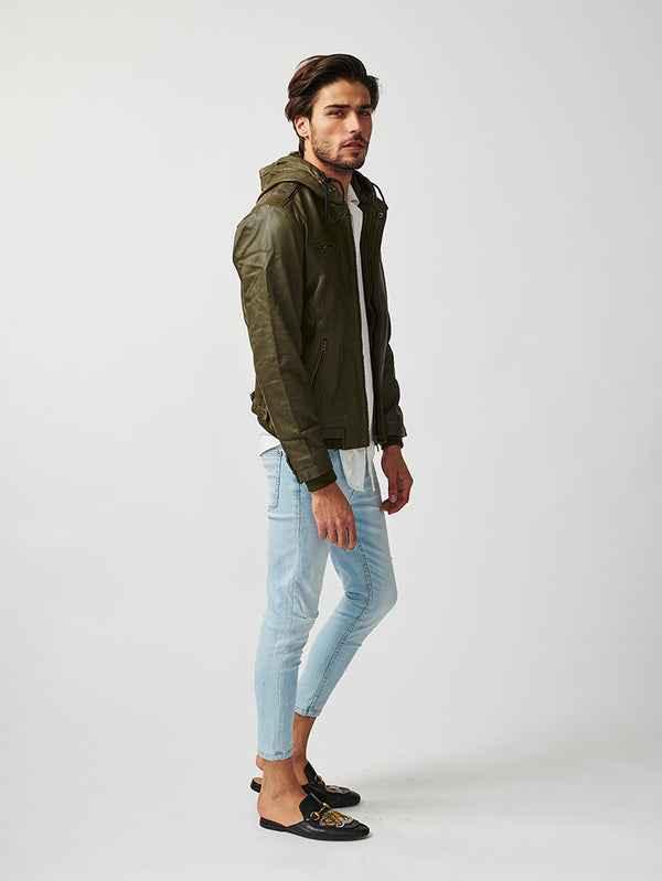 Mens ST Mortiz Hoodie Leather Jacket-23