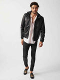 Mens ST Mortiz Hoodie Leather Jacket-6