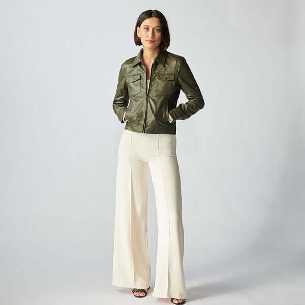 The Stuttgart Leather Jacket For Women-38