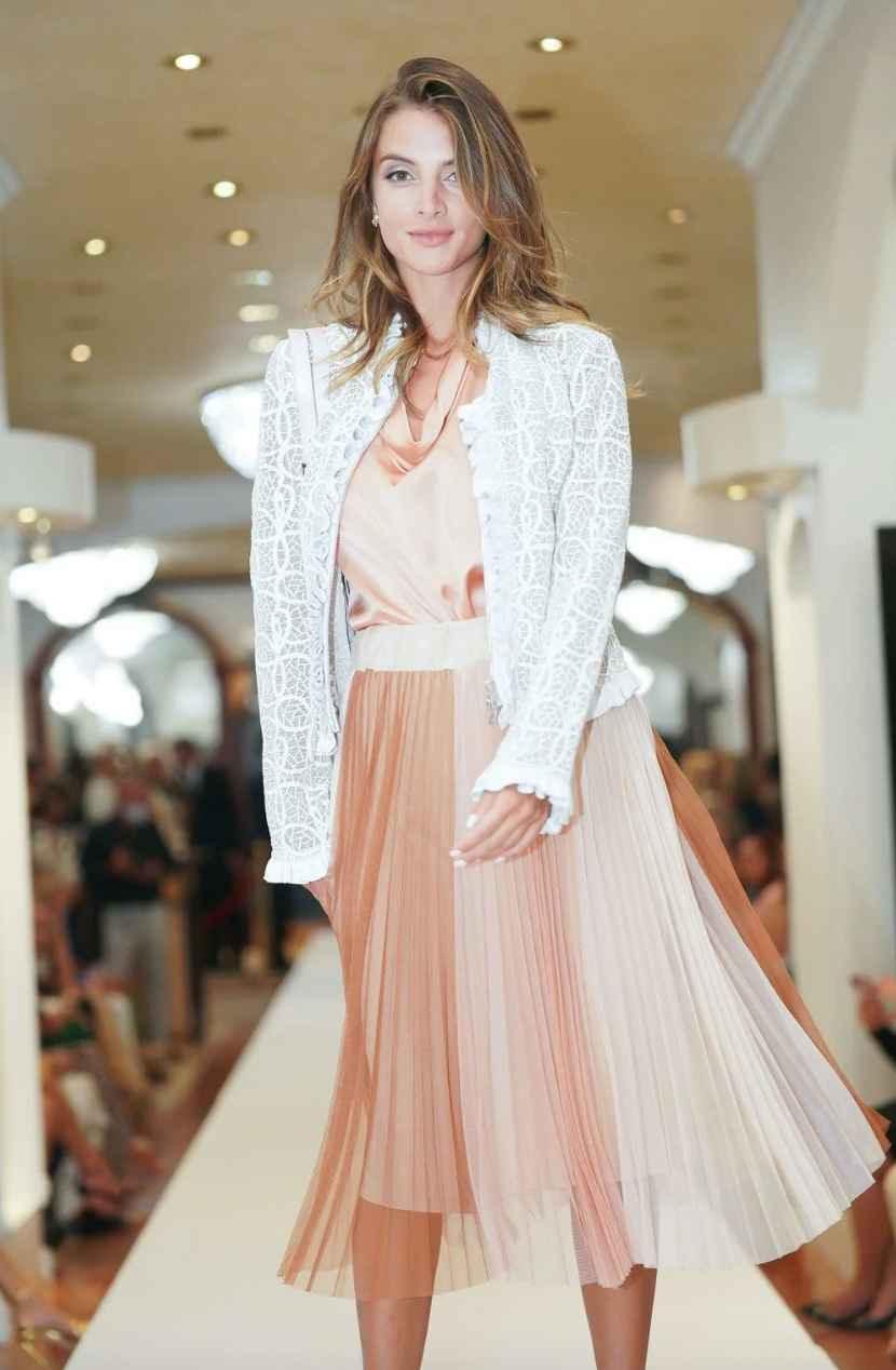 Womens White Laser Engraved Leather Jacket-6