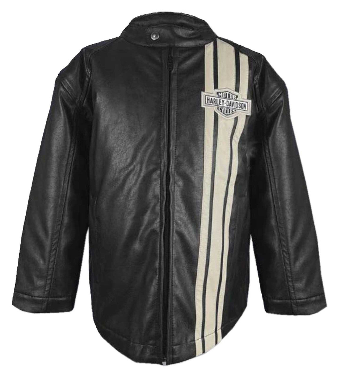 Harley Davidson Big Boy Leather Racer Jacket