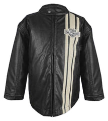 Harley Davidson Big Boy Leather Racer Jacket