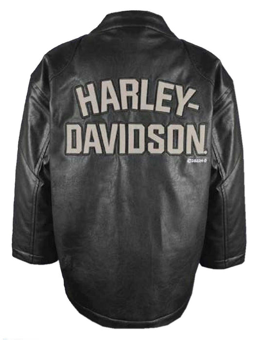 Harley Davidson Big Boy Leather Racer Jacket