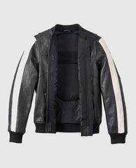 Harley Davidson Womens Piper Bomber Leather Jacket