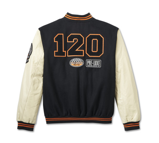 Harley Davidson Men's 120th Anniversary Varsity Jacket