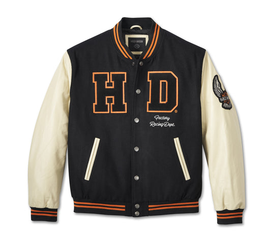 Harley Davidson Men's 120th Anniversary Varsity Jacket