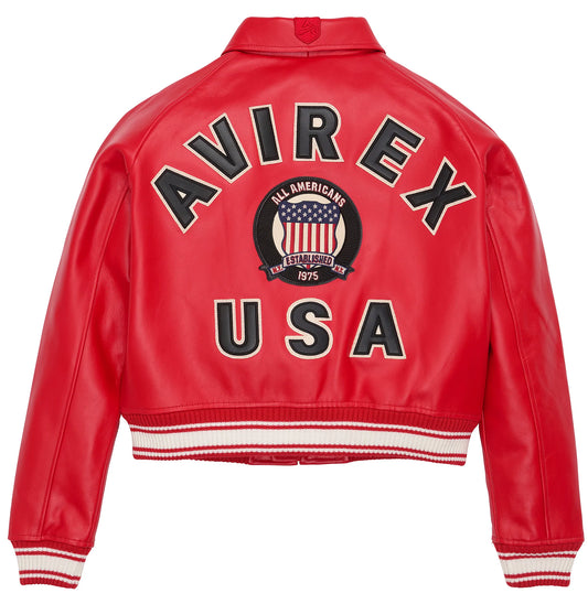 Avirex Womens Cropped Icon Jacket