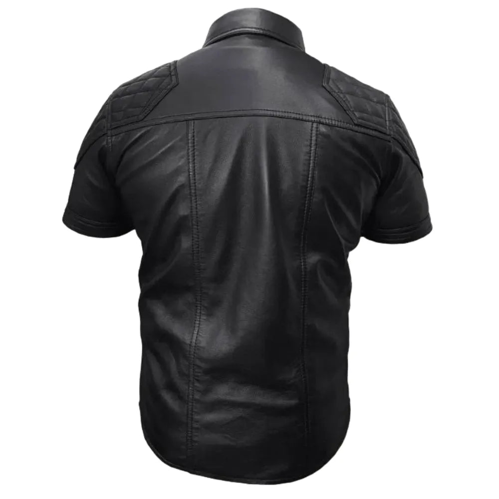 Black-Quilted-Shoulder-Leather-Shirt-Back