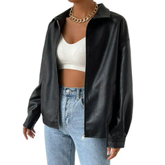 Faux-Leather-Drop-Shoulder-Oversized-Jacket-Left