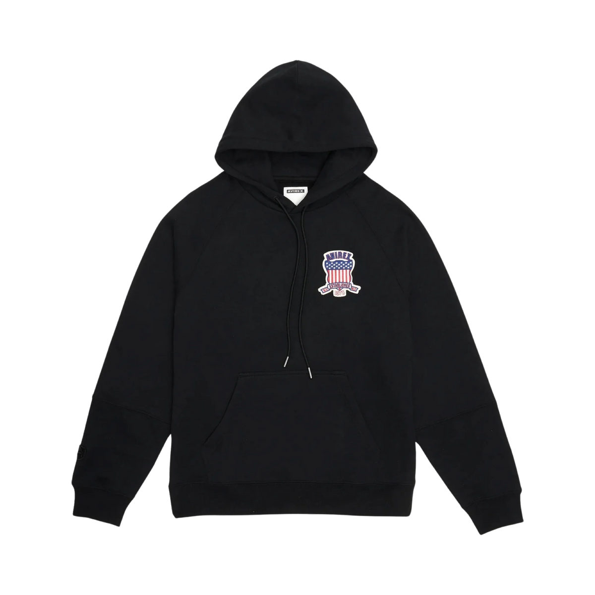 Avirex Icon Hoodie Black