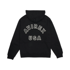Avirex Icon Hoodie Black