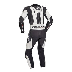     Ixon-Jackal-One-Piece-Leather-Race-Suit-Black-White-Back