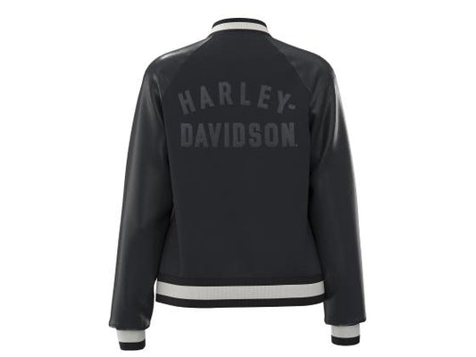 Womens Harley Davidson Letterman Jacket