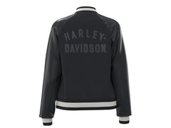 Womens Harley Davidson Letterman Jacket