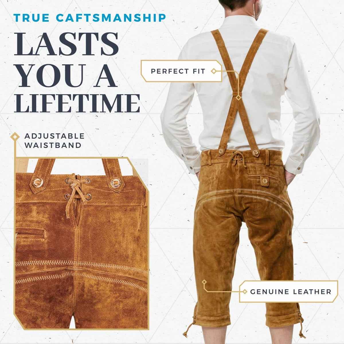 Lederhosen-Men-Kneebound-Light-Brown-Back-Features