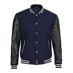 Mens-Navy-Blue-Varsity-Jacket-Front