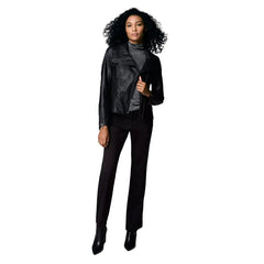 Petite-Faux-Leather-Moto-Jacket-Model