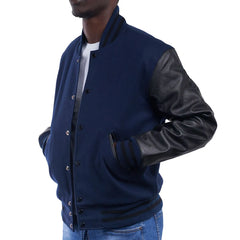 Royal-Blue-and-Black-Varsity-Jacket-Model