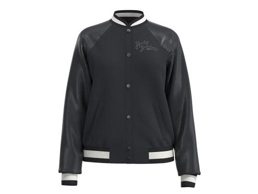 Womens Harley Davidson Letterman Jacket