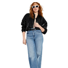 Womens-Black-Leather-Bomber-Jacket-Mode