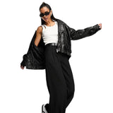 Womens-Faux-Leather-Bomber-Jacket