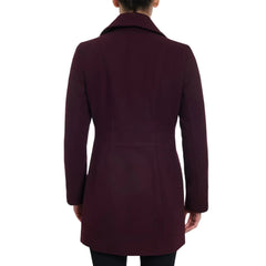 Womens-Purple-Double-Breasted-Wool-Coat-Back