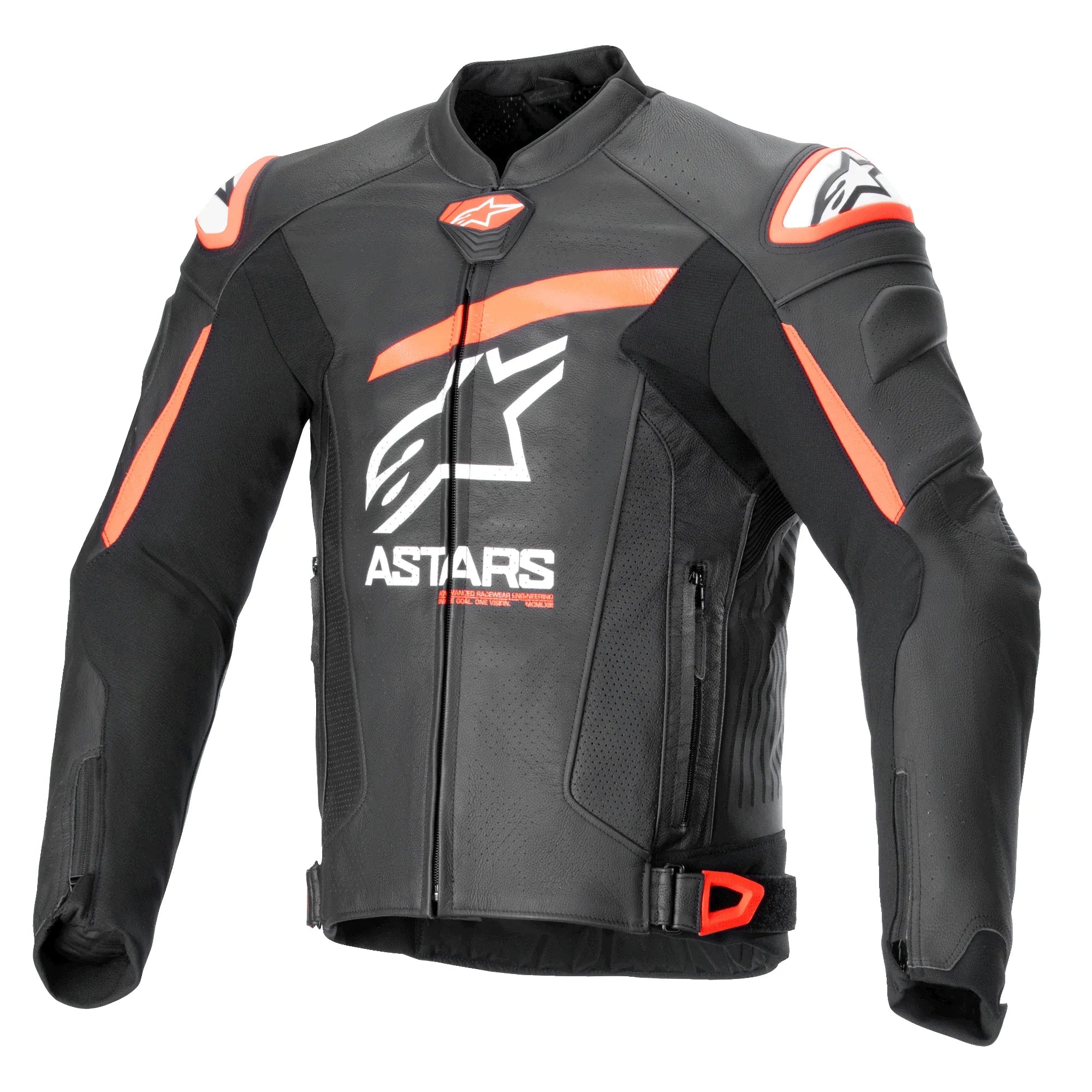 alpinestars-gp-plus-r-v4-airflow-leather-jacket-black-orange-front
