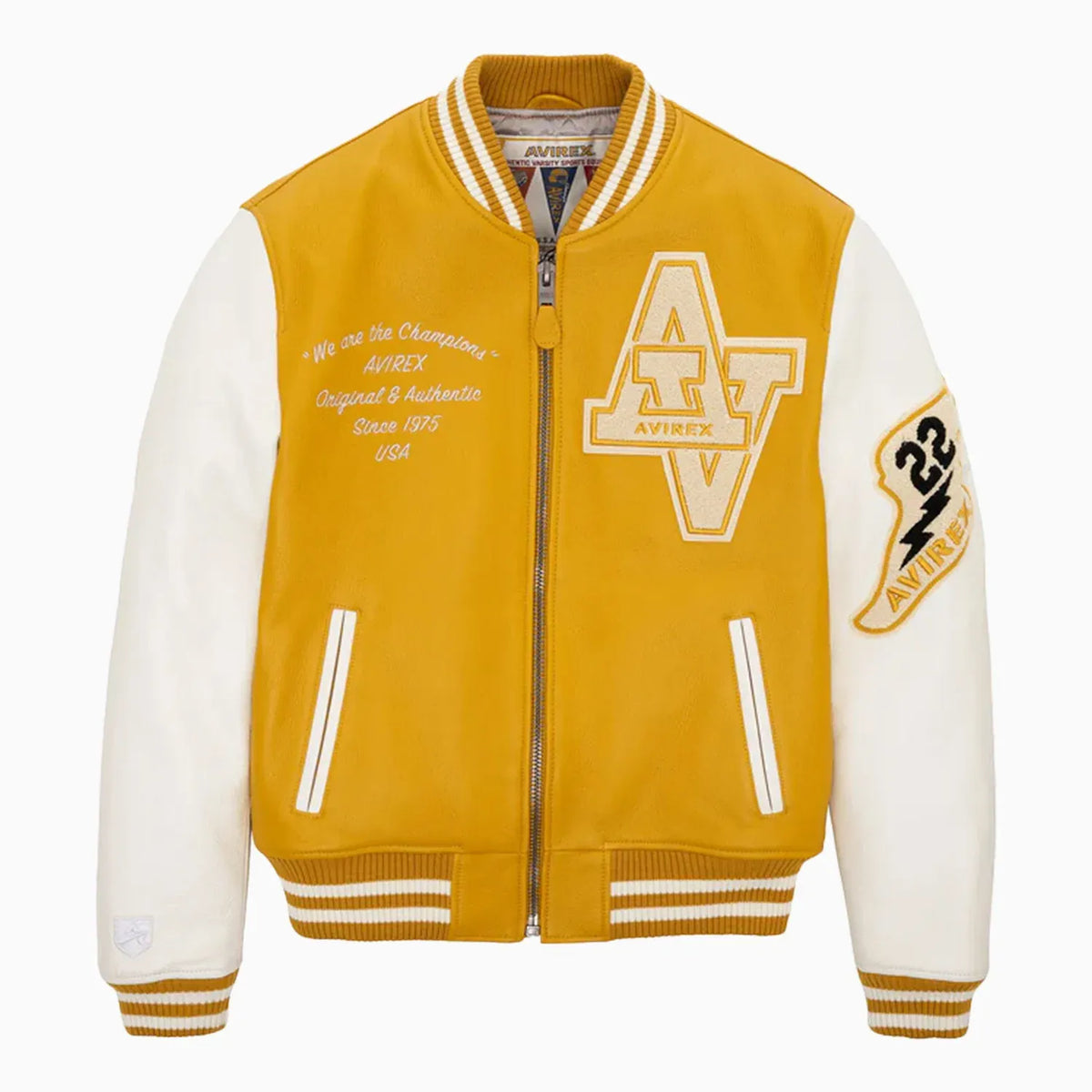 Avirex Mens Wildcat Varsity Jacket